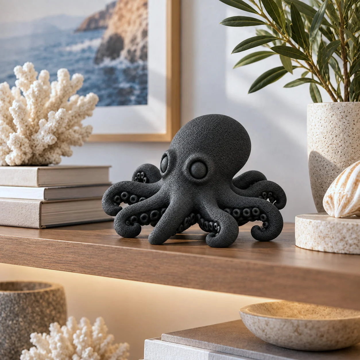 HOBA – stilizirana hobotnica | Sea Collection