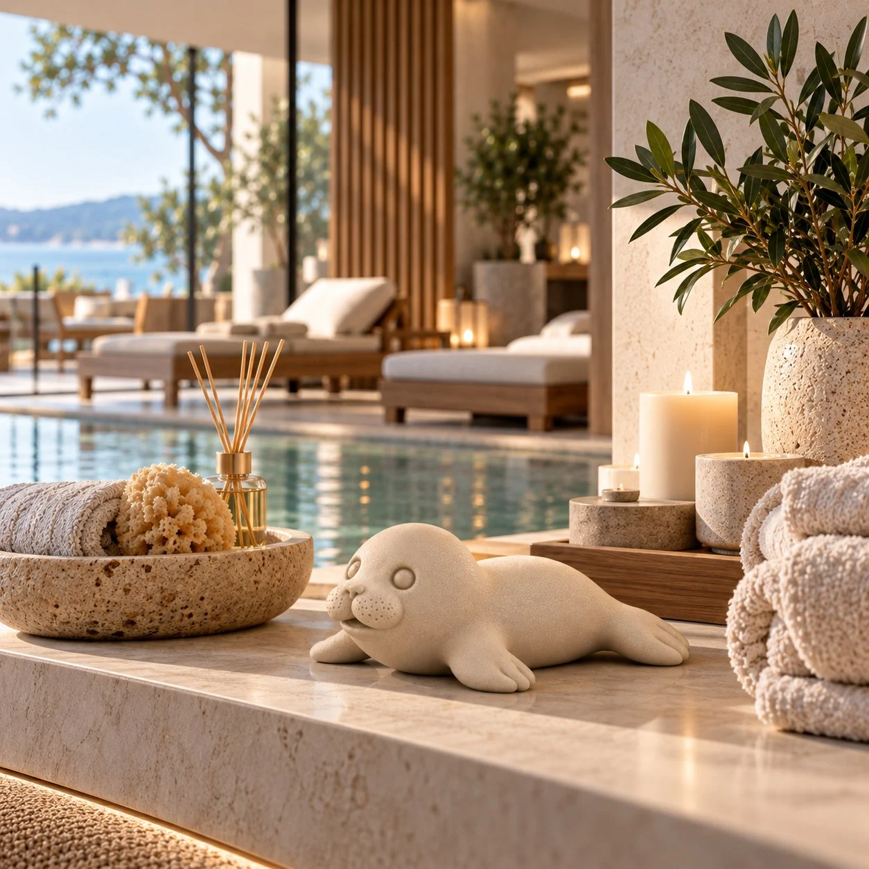 MONI – stilizirana sredozemna medvjedica | Sea Collection