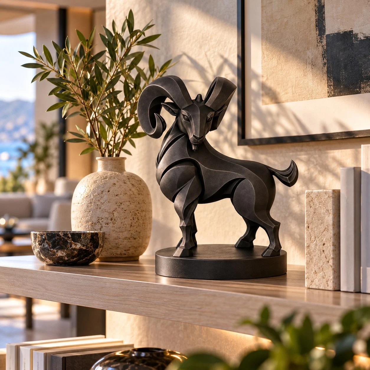 Aries – stilizirani Ovan | Zodiac Collection