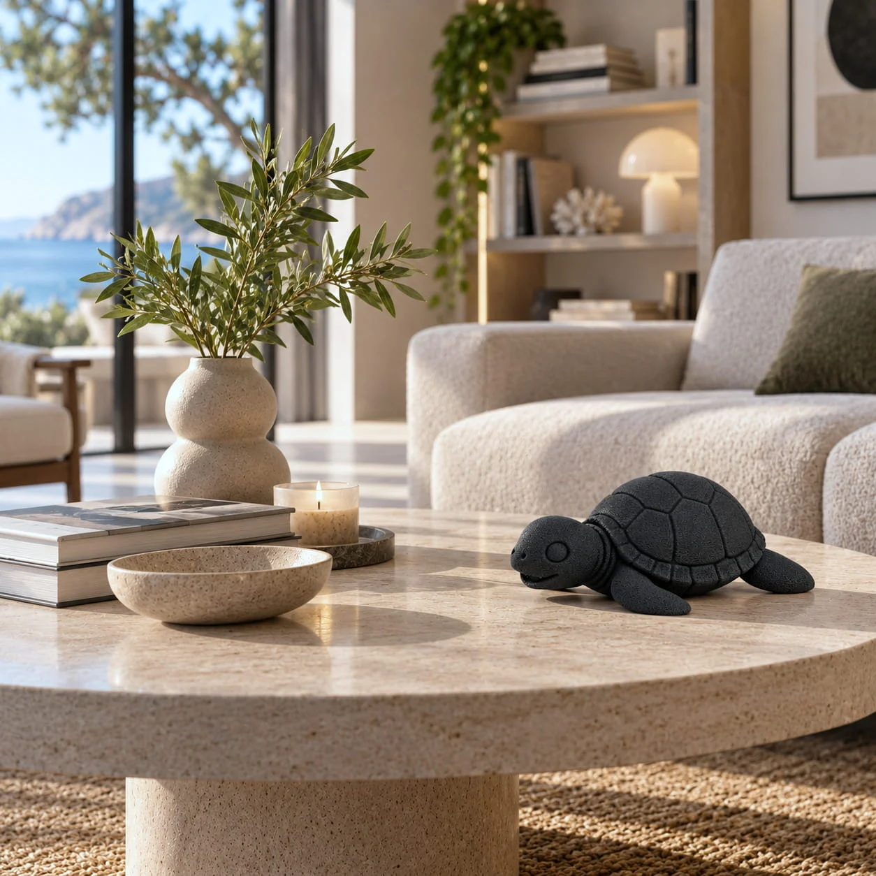 ŽELI – stilizirana glavata želva | Sea Collection